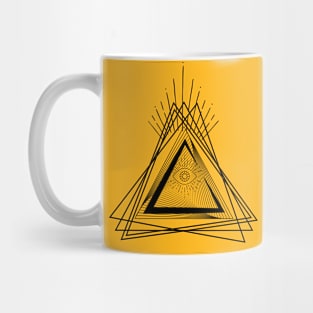 TRIANGLE WITH EYES Mug